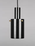 Niclas Hoflin, Rubn, pendellampa Nomad dubbel Small, svart blank