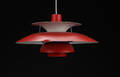 Poul Henningsen, PH5 pendel af rødlakeret aluminium