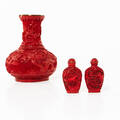 Vas och snusflaskor Kina