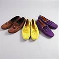 Moccasiner Tods gulabrunalila