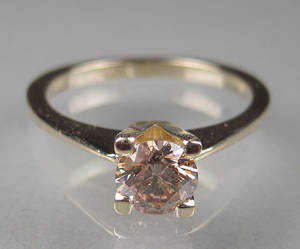 Solitairering - Ca. 0.70 ct.