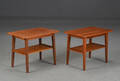 Par sideborde af teak 2