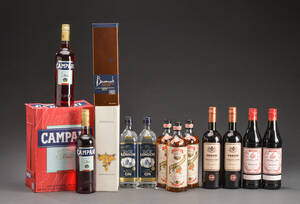 Samling af diverse spiritus 17