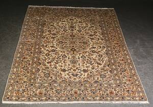 Persisk Kashan tæppe, 350x250 cm.