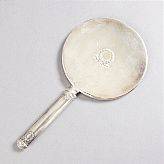 Handspegel silver W A Bolin