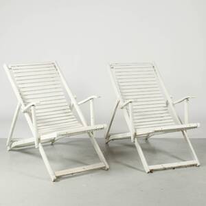 SOLSTOLAR 2st, vitmålat trä