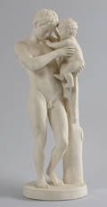 Gustavsberg, Parian figurin, Faun