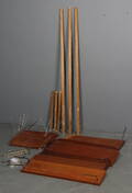 Dansk producent. Reolsystem af teak. Denne vare er sat til omsalg under nyt varenummer 4781559