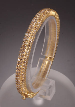 Diamant armring, ca. 13.50 ct