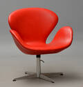 Arne Jacobsen. Lænestol, Svanen, model 3320