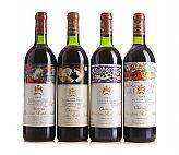 Mixed lot 1985-1989 Château Mouton Rothschild