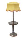 Golvlampa med bordsskiva, jugend, 1900-talets början