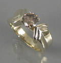 Solitairering. Ca. 0.90 ct