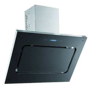 Emhætte væghængt i stål