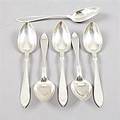 Matskedar i silver