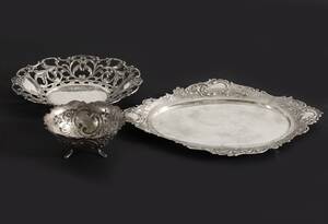 Silver 3 delar, 1900-tal