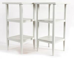 Nattduksbord ett par, 1900-talets första hälft