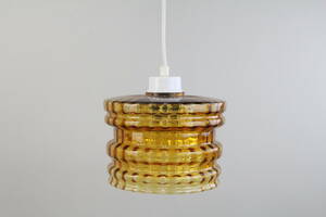 Taklampa, glas, 194050-talet