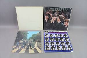 LP-skivor Beatles 4 st