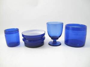 Konstglas, 4 delar