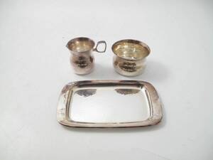 Gräddkanna,  sockerskål fat