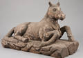 Stor figur af hest