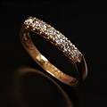 Ring 18 k guld briljanter