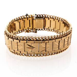 Armband förgyllt silver