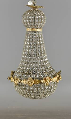 Taklampa med prismor, 19002000-tal