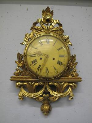 Väggur, Gustaviansk stil