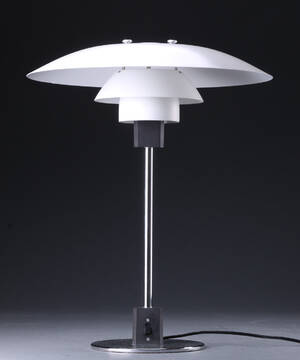 Poul Henningsen. PH 43 bordlampe Denne vare er sat til omsalg under nyt varenummer 4395814