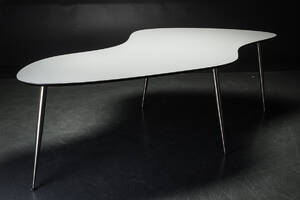 Dansk møbelproducent. Arbejds-spisebord aMoebe´ light grey 