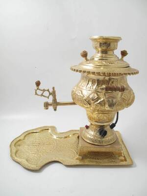 Samovar, bricka