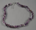 Collier med ametyster