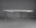 Piet Hein  Bruno Mathsson. Super Ellipse spisebord