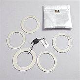 Armband D  G vitmetall