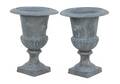 Trädgårdsurnor ett par, samtida tillverkning