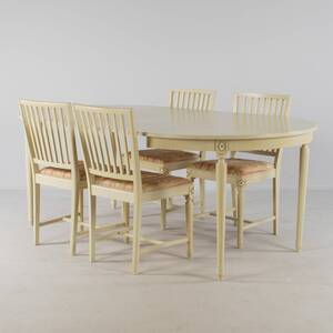 MATGRUPP, 5 del, gustaviansk stil, 1900-tal