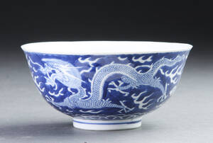 Kinesisk skål af porcelæn, 18001900-tallet