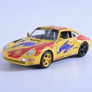 SAMLARBIL, metall, Burago, Posche Carrera 1993.