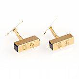 Manschettknappar 1 par 18 k guld