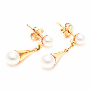 Örhängen 1 par i 18 k guld