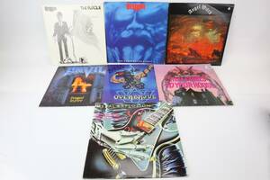 LP-SKIVOR, 7 st, bl.a. Demon, Angel Witch, Anvil