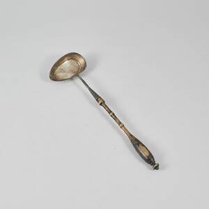 Soppslev, Silver  träskaft