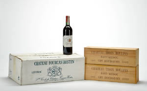 12 fl. Chateau Fourcas Hosten 1990 samt 2 fl. Magnum Chateau Trois Moulins 1993 14.