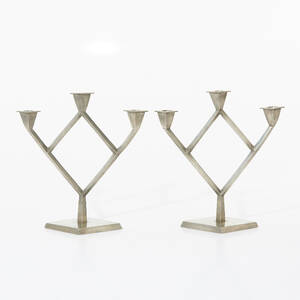 Kandelabrar 1 par tenn