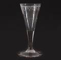 Starkvinsglas, daterat 1837