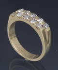 Diamant alliancering, ca. 0.80 ct