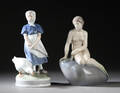 Royal Copenhagen. To figurer af porcelæn 2 