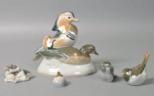 Kgl. P.BG - diverse figurer i porcelæn. 5